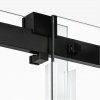 NEW TRENDY Kabina prysznicowa SOFTI BLACK 100x80x200 EXK-3965