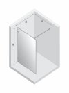 NEW TRENDY Kabina prysznicowa walk in Avexa White, jednoelementowa 90x200 Grubość szkła 8mm EXK-2930