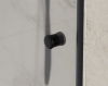 BESCO Drzwi prysznicowe 80x195 Sinco Black 80 DS-80-B