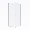 OLTENS Trana kabina prysznicowa drzwi składane 80x80 cm kwadratowa drzwi ze ścianką 20003100