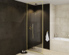 BESCO Ścianka kabina walk-in Icon Gold 120x200 ICG-120-200C