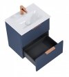 ELITA Zestaw z umywalką SET STREET PLUS 2S 50 x 53 x 34 (cm) NAVY BLUE MATT PDW 168899/RE020500107030