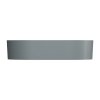 OMNIRES Share Umywalka nablatowa z kompozytu 55 x 36 cm OVOUNAG OVO M+ ash grey (AG)