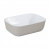 ELITA UMYWALKA NABLATOWA RENI BICOLOR WHITE HG / FUME MATT RE040460896140
