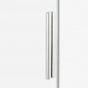 NEW TRENDY Drzwi wnękowe prysznicowe przesuwne SMART 100x200 EXK-4005