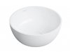 OMNIRES umywalka nablatowa, Ø35 cm SHELL M+ biały mat SHELL350UNBM