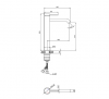 INVENA Bateria umywalkowa wysoka Kalitea BU-72-W01-V