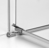 NEW TRENDY Kabina prysznicowa Avexa 120x80x200, pojedyncze drzwi szkło 6mm z powłoką ACTIVE SHIELD EXK-1505/EXK-1506