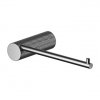CERSANIT - Uchwyt na papier toaletowy czarny gun metal  S951-884