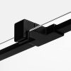 NEW TRENDY Kabina prysznicowa REFLEXA BLACK 1D prostokątna P 90x80x200 szkło czyste 6mm Active Shield 2.0 EXK-4927