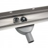 AQUALINE Odpływ przyścienny 2w1 z obrotowym syfonem 360° 60cm LSR04600