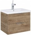 AQUAFORM - Set FRAME 50 2S zestaw szafka + umywalka DĄB CANELA 169182