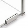 NEW TRENDY Kabina prysznicowa SMART 1D prostokątna przyścienna U 110x90x200 szkło czyste 8mm Active Shield 2.0  EXK-4074