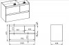 ELITA SZAFKA SPLIT 100 3S LEWA BLACK MATT 168159/RE011006157160
