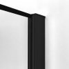 NEW TRENDY Parawan nawannowy NEW SOLEO BLACK 90x140 skrzydło pojedyncze nieruchome P-0096
