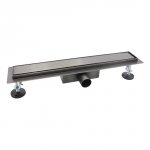 AQUALINE Odpływ liniowy podłogowy 2w1 80cm grafitowy LG04800