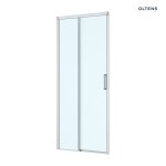 Oltens Breda drzwi prysznicowe 110 cm chrom/szkło przezroczyste 21214100