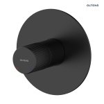 Oltens Hamnes bateria prysznicowa podtynkowa kompletna czarny mat 33105300