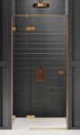 NEW TRENDY Drzwi prysznicowe AVEXA COPPER BRUSHED 110x200 EXK-3537