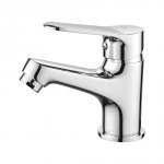 KUCHINOX - Bateria umywalkowa ATEZ stojąca z korkiem Chrom  BTK_022D