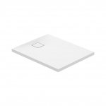 CERSANIT - Set C257 : brodzik prostokątny TAKO Slim 100x80x4,5 biały mat + syfon  S208-006