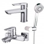 CERSANIT - Zestaw armatury MILLE chrom LANO  S952-003