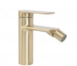 REA - Bateria bidetowa STORM Złota Szczotkowana / Gold Brush