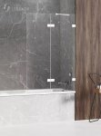NEW TRENDY Parawan nawannowy AVEXA WHITE 110x150 EXK-2974/EXK-2975