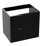LAVITA Szafka wisząca Kolorado Black Glossy 600