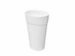 BESCO Uniqa umywalka wolnostojąca 32 x 46 x 84 + kilk-klak chrom #UMD-U-WO