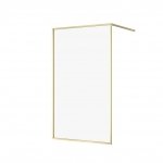 CERSANIT - Kabina prysznicowa walk-in LARGA złoty mat 120x200 szkło transparentne  S164-074