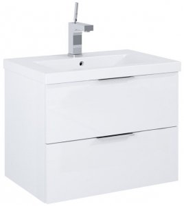 AQUAFORM  - Set FRAME 60 2S zestaw szafka + umywalka WHITE/BIAŁY 167217S