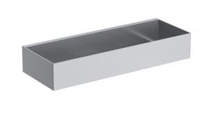 OMNIRES koszyk prysznicowy, 30 x 5 x 11 cm nikiel UN10335NI