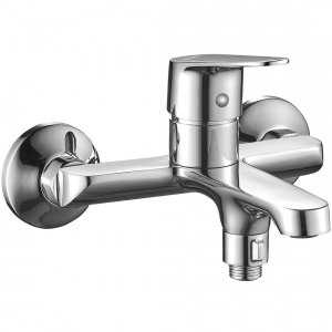 KUCHINOX - Bateria wannowa ścienna SAGRA bez zestawu natryskowego Chrom    BQR_010D