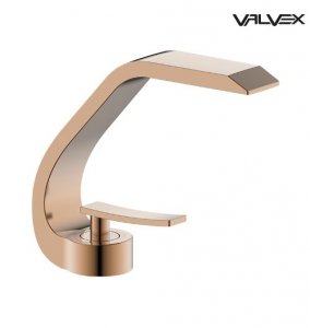 VALVEX - Bateria umywalkowa stojąca ASSO Satin Copper/Satynowa Miedź  2432472