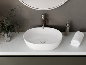 BESCO Umywalka nablatowa Moya Cera-Line 48,5 UNC-49-MOB