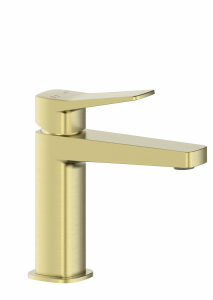 ARMATURA KRAKÓW KFA Bateria umywalkowa MALAGA BRUSHED LIGHT GOLD 4522-815-31