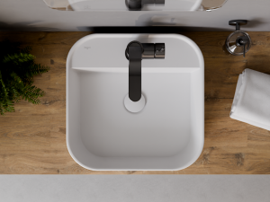 BESCO Umywalka nablatowa Assos Cera-Line 45 UNC-45-ASB