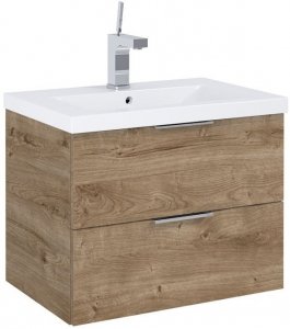 AQUAFORM - Set FRAME 802S zestaw szafka + umywalka DĄB CANELA 169185