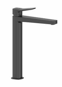 ARMATURA KRAKÓW KFA Bateria umywalkowa nablatowa MALAGA BLACK 4522-712-81