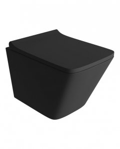 LAVITA Miska wisząca WC Lago Black