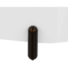 LAVITA Nogi do wanny Feetlux Black Matt