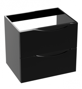 LAVITA Szafka wisząca Kolorado Black Glossy 600