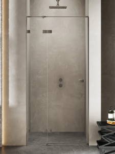 NEW TRENDY Drzwi wnękowe 130x200 Avexa Gunmetal Brushed EXK-3254/EXK-3255