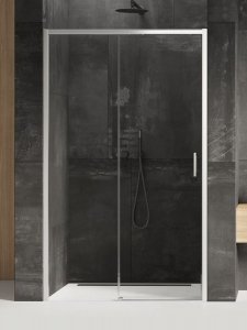 NEW TRENDY Drzwi prysznicowe przesuwne szkło 6mm PRIME 160x200