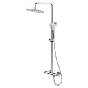 CERSANIT - Kolumna natryskowa ZEN by Cersanit chrom z baterią termostatyczną  S951-782