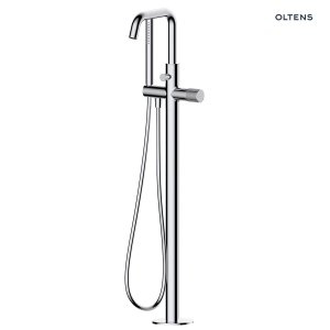 Oltens Hamnes bateria wannowo-prysznicowa wolnostojąca chrom 34302100