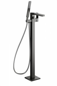 ARMATURA KRAKÓW KFA bateria wannowa wolnostojąca LOGON GUN METAL GREY 5135-510-61