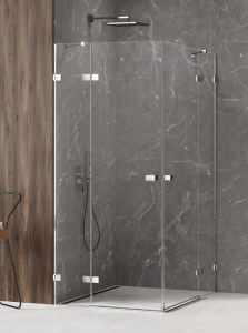NEW TRENDY Kabina prysznicowa Avexa 80x100x200, podwójne drzwi EXK-1517