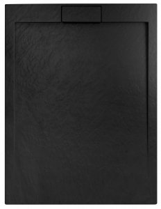 REA - Brodzik prysznicowy GRAND Black/Czarny  90x120